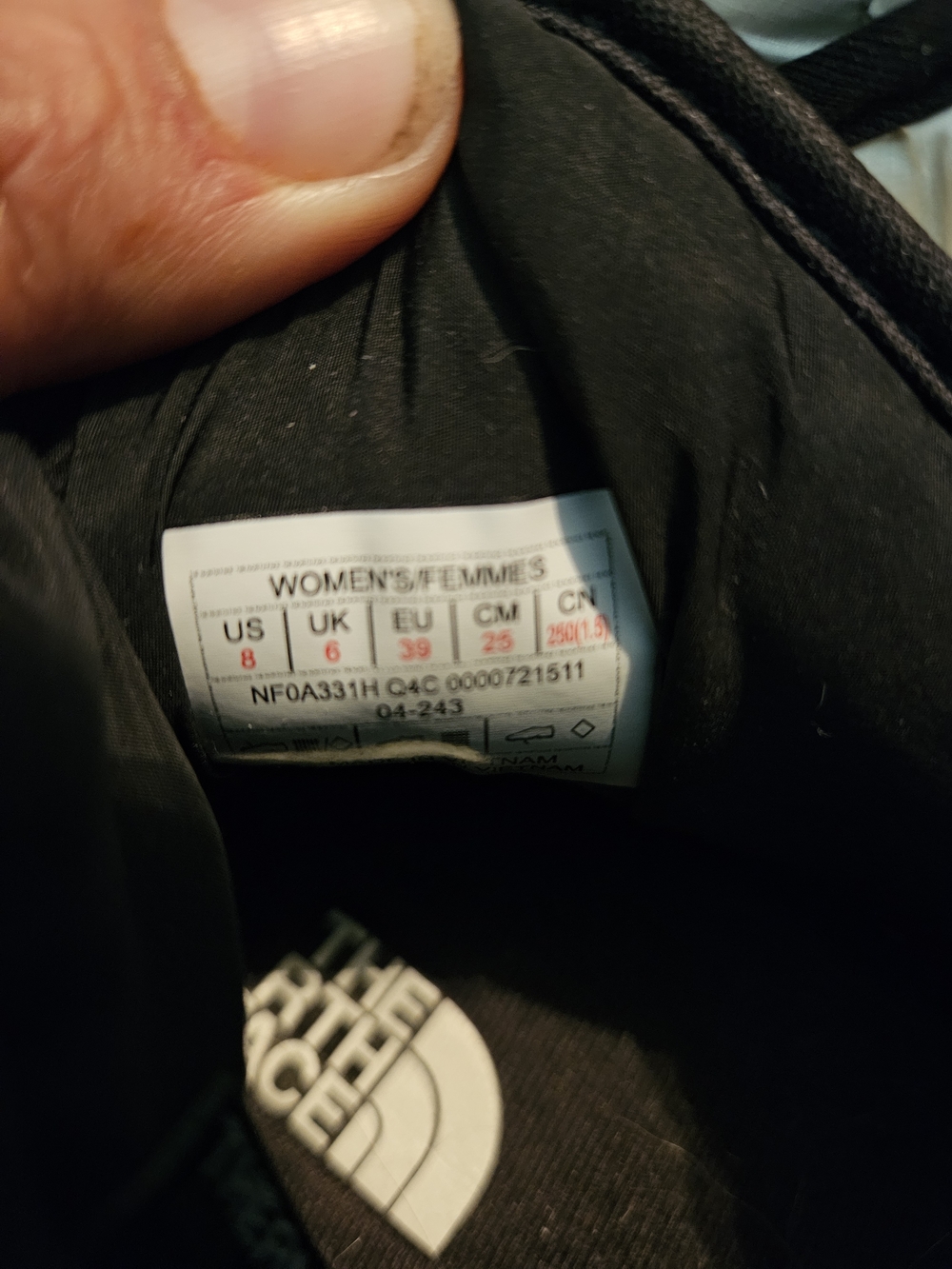 The North Face thermoball Womens White Insulated Slip-On Shoes - Picture 5 of 8